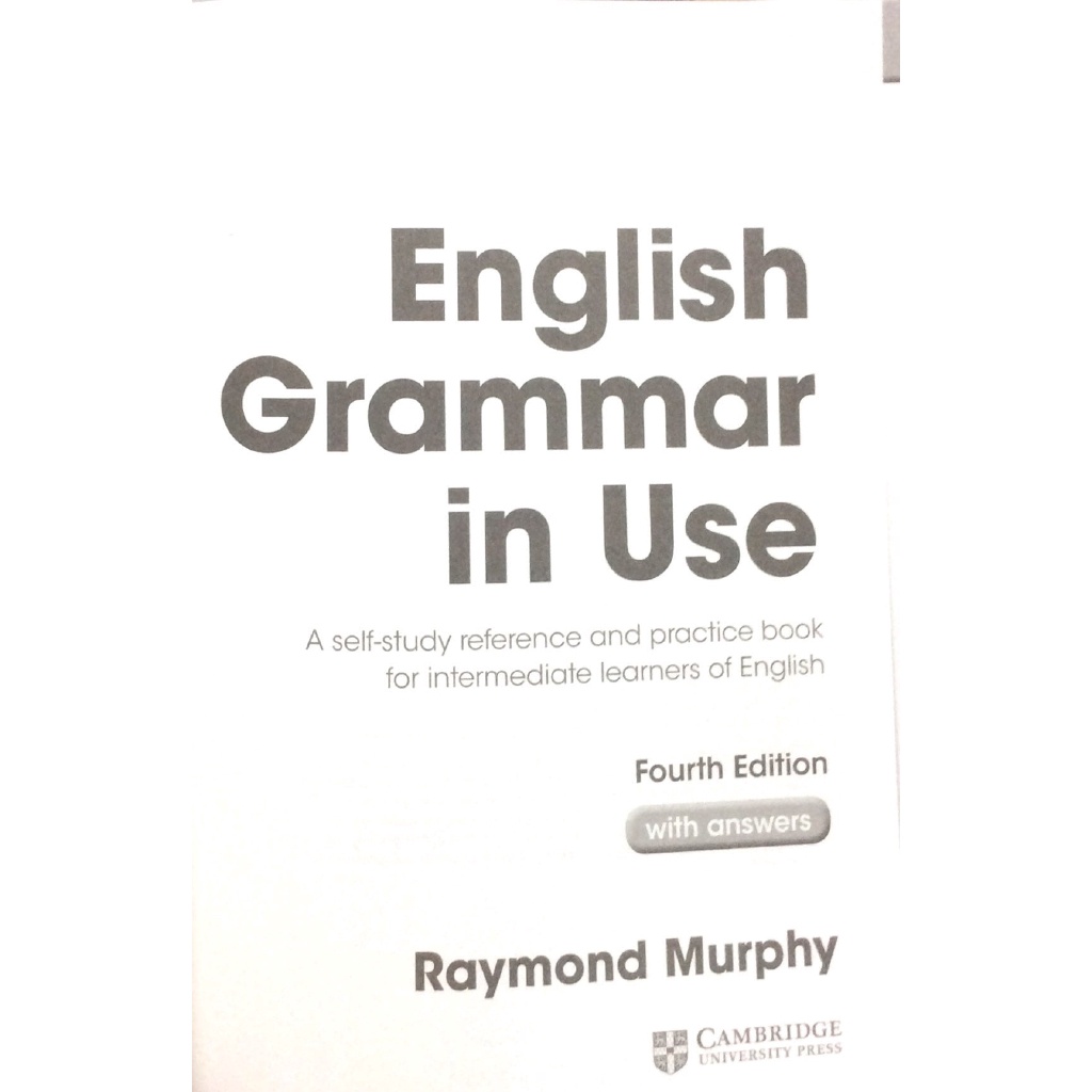 Sách - English Grammar in Use Book w Ans