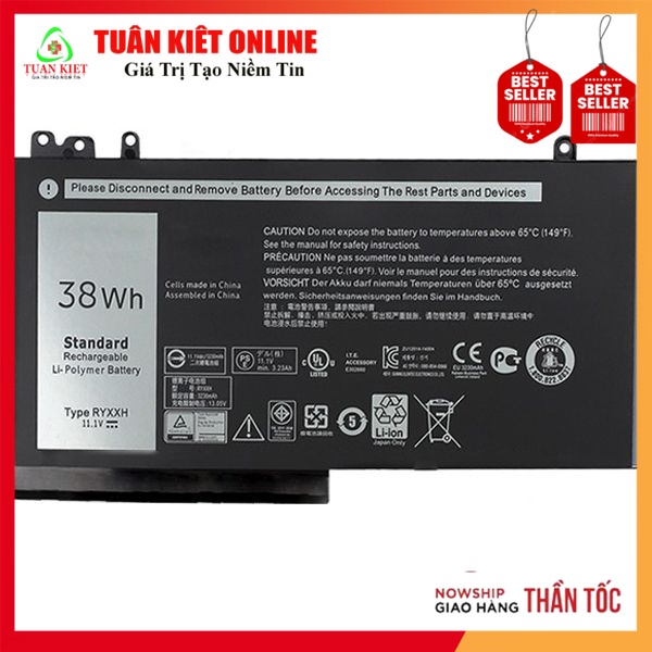 Pin Dell Latitude 5250 5450 5550 E5250 E5450 E5550 RYXXH