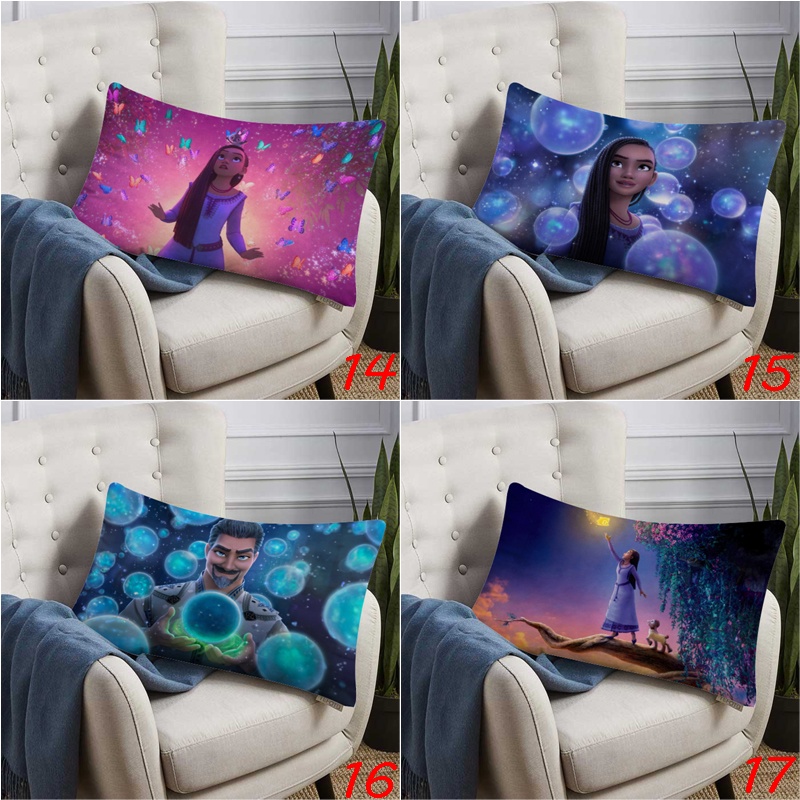 Disney Vỏ Gối polyester Hình Chữ Nhật Một Mặt Trang Trí Nhà Cửa  wish 2023