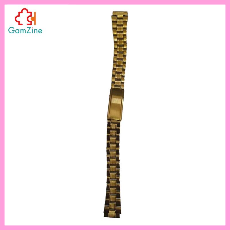 Dây Đồng Hồ Thay Thế Bằng Thép Không Gỉ Mạ Vàng 12mm lzdxwcke2 Dành Cho Nam