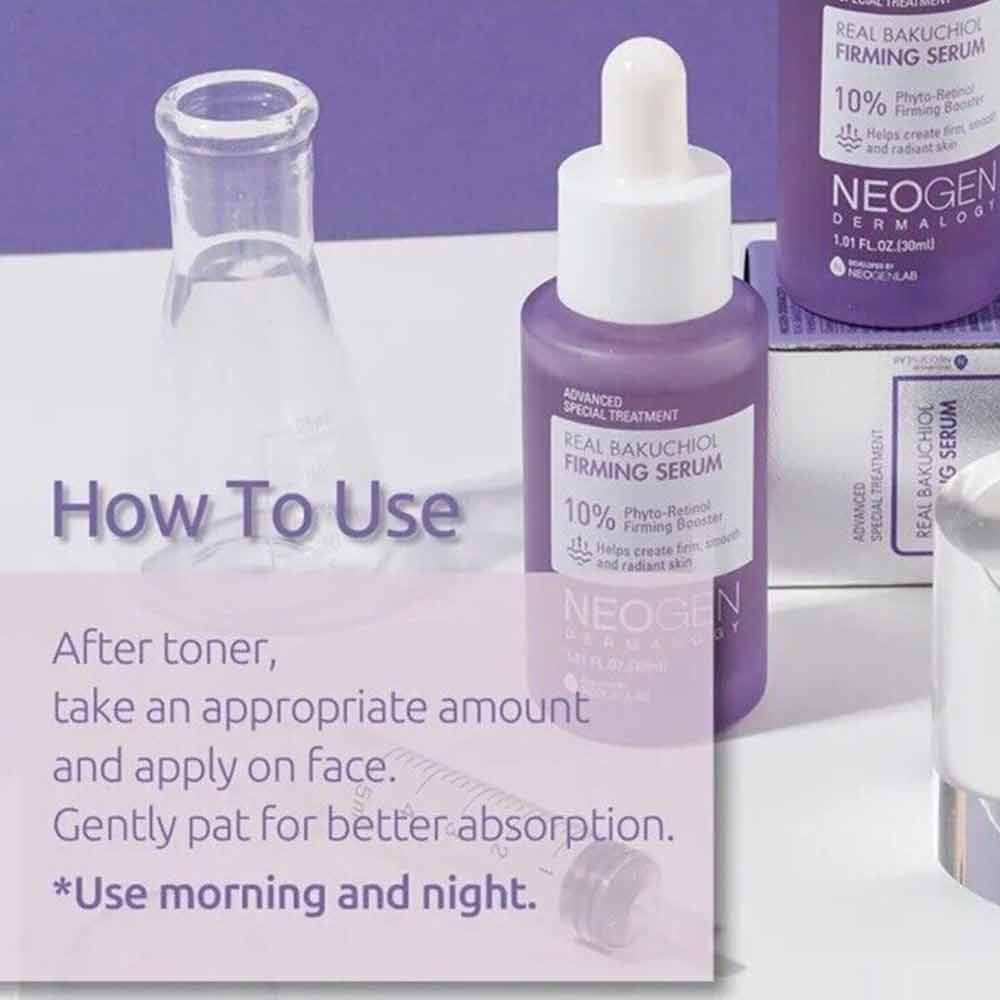 NEOGEN Dermalogy Real Bakuchiol Firming Serum 30ml by SkinCaring