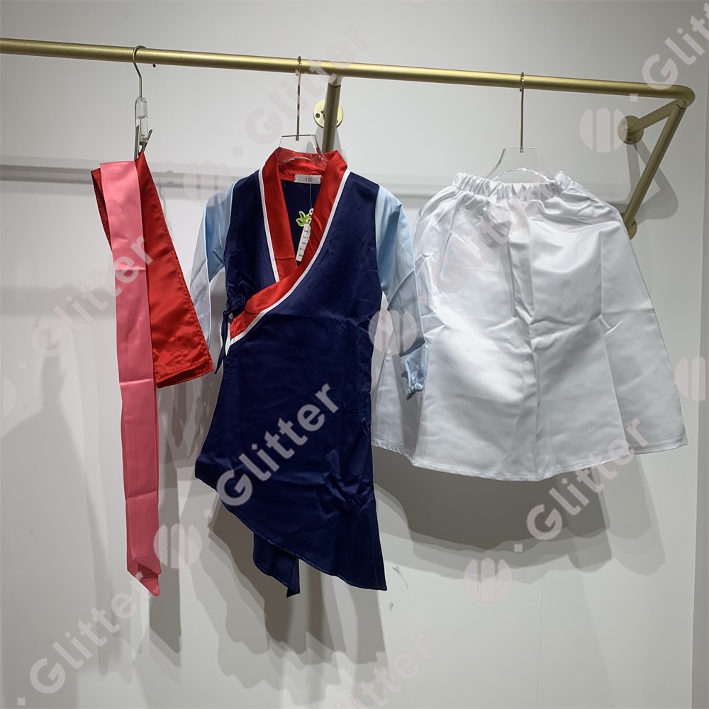 Bộ Trang Phục kimono Hóa Trang 3 Món Phong Cách Trung Hoa Cho Bé Gái