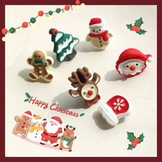 Kẹp tóc hình ông già noel dễ thương cho bé gái