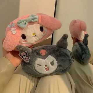 Sanrio Túi Đựng Bút Hình Gấu Kumamon my melody kuromi Nhồi Bông Dễ Thương