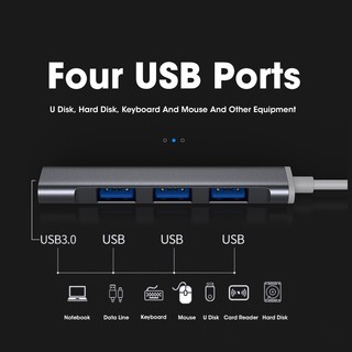 Bộ Chia 4 Cổng USB 3.0 Tốc Độ Cao