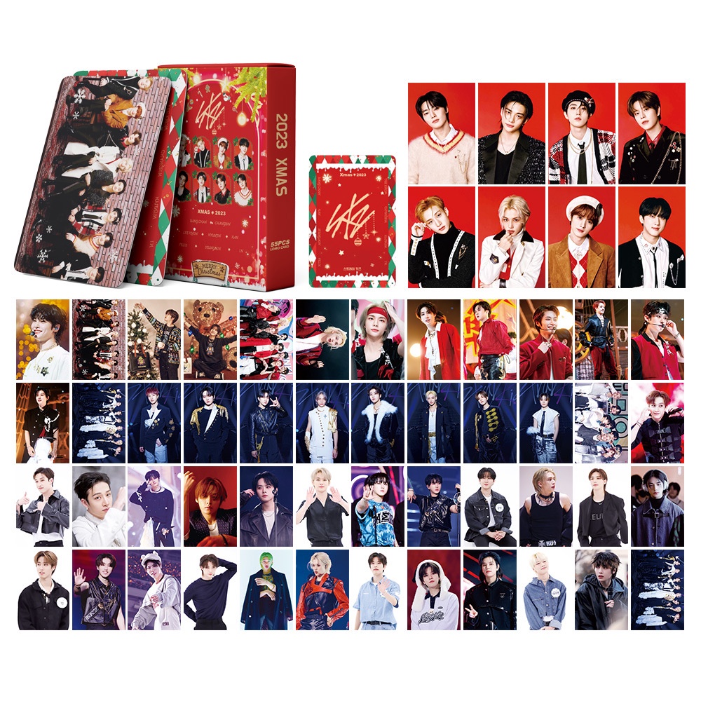 StrayKids Album Xmax ROCK-STAR Photocard Stray Kids MAXIDENT & Bowl  Lomo Card