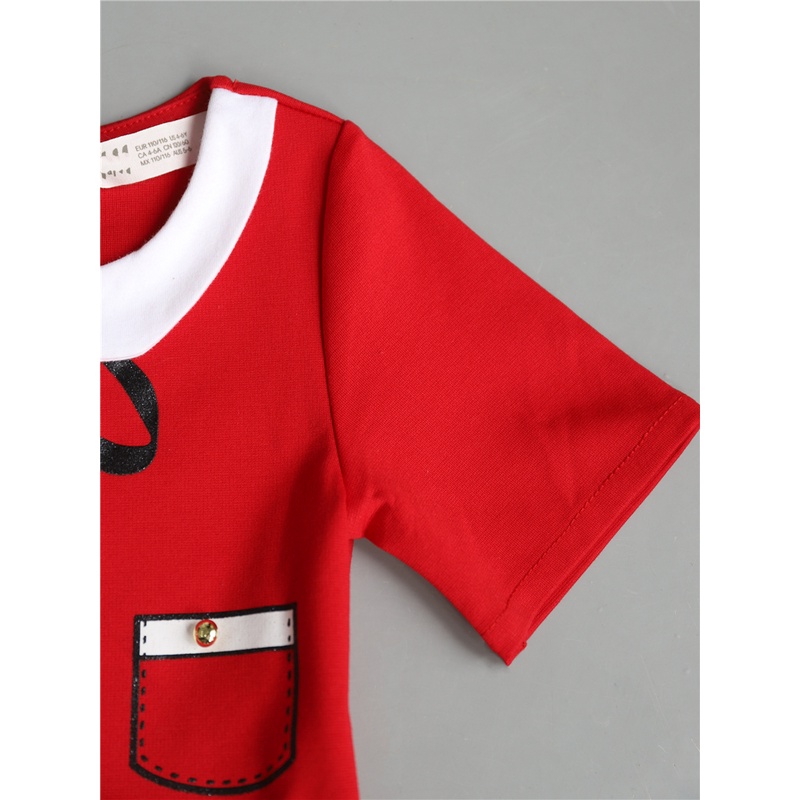 Đầm đỏ H&M xuất xịn cho bé