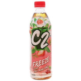 Trà xanh C2 chai 455ml các vị