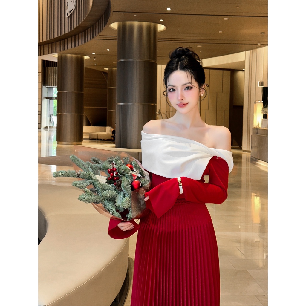 SÉT ÁO + CHÂN VÁY DẬP LY - J05331