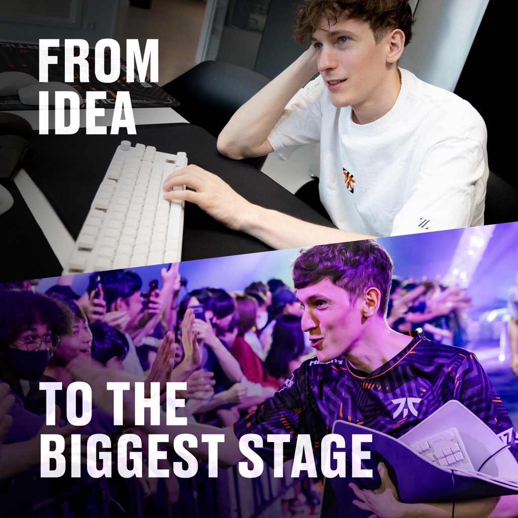 Bàn phím cơ low-profile Fnatic STREAK80 LP - Hàng chính hãng