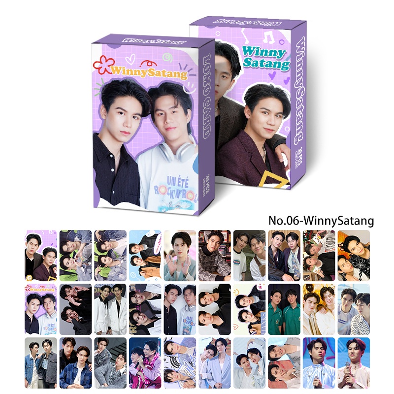OhmLeng MileApo JimmySea BounPrem BRIGHTWIN BossNoeul FORCEBOOK ZEENUNEW Jong-dunk FIRST-KHAOTUN PondPhuwin BibleBuild WinnySatang NETJAMES Our Sky.y2 Photocard Lomo Card