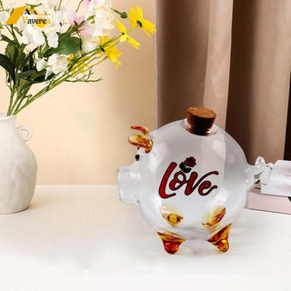 Mô Hình Heo Đất Bằng Thủy Tinh Dùng Để Trang Trí
