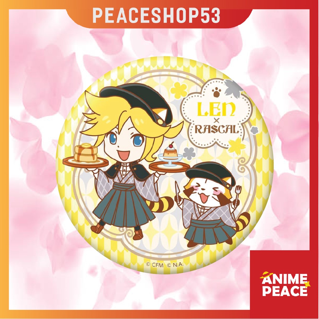 Huy hiệu Hatsune Miku Vocaloid Lấp Lánh Huy Hiệu Vocaloid Ver 3 HH45