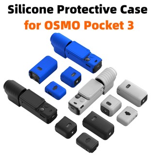 Silicone Vỏ Silicon Bảo Vệ Chống Trầy Toàn Diện Cho osmo pocket 3 dji pocket 3
