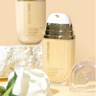 Gogotales - kem nền che khuyết điểm dạng lỏng gogo tales light transparent makeup holding liquid gt518 mỏng mịn tự nhiên