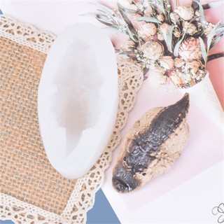 Joy Động Vật Khuôn Silicon Cá Sấu Khuôn Nướng Bánh Khuôn DIY Bánh Sô Cô La Trang Trí