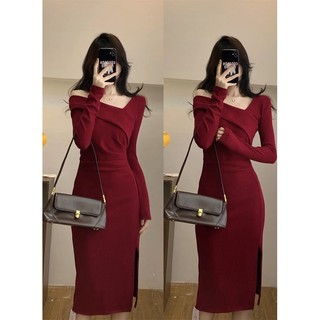 Đầm Thiết Kế Mỏng Quyến Rũ Thời Trang Mùa Xuân Theo Phong Cách Pháp Cho Nữ