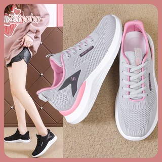 ZIMAHO❤ Giày Thể Thao Đế Mềm Phối Lưới Thời Trang Mùa Thu 2024 Cho Nữ Trung Niên