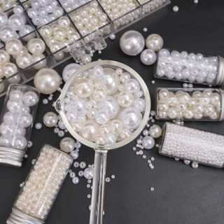 [3-25mm] Máy xay nước nổi bật Ngọc trai bằng nhựa ABS Ngọc trai DIY Trang sức thủ công đính cườm