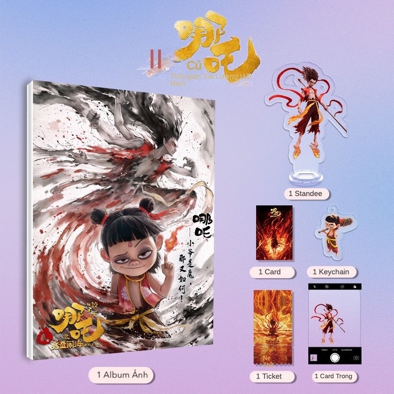 (Na Tra)Photobook/Album Na Tra Ma đồng náo hải/Na Tra Ma Đồng Giáng Thế 2/Nezha: The Demon Boy Havoc