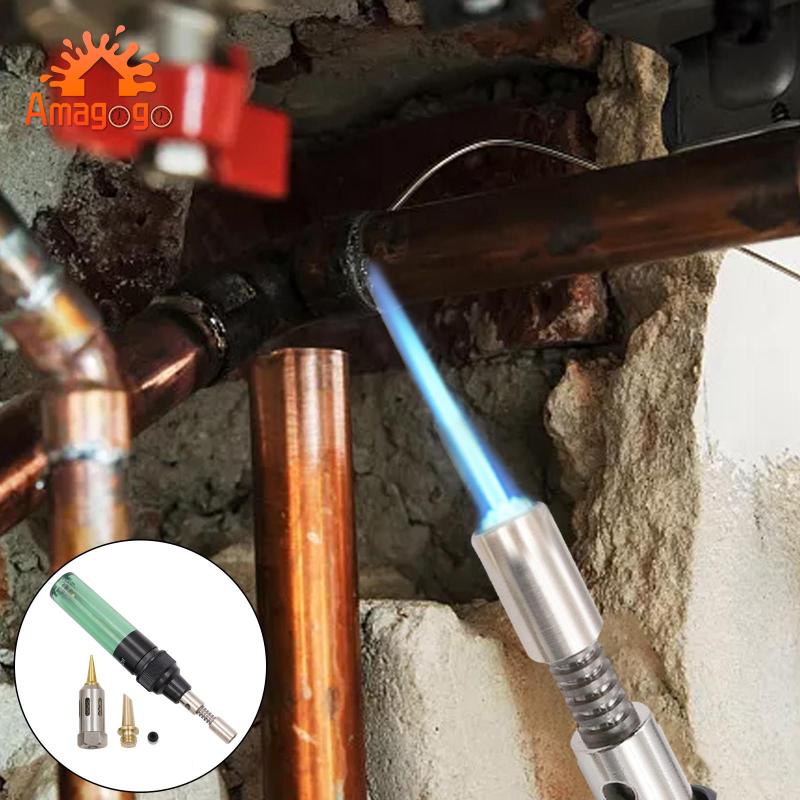 Amagogo Bút Hàn Sắt Hàn Khí gas Có Thể Uốn Cong