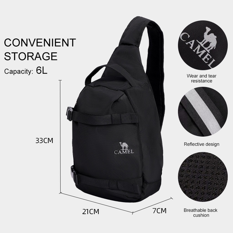 Túi Đeo Vai Thể Thao Hình Vương Miện Lạc Đà