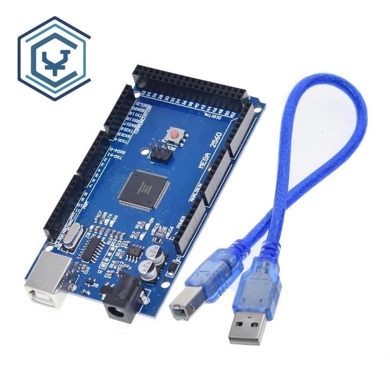 1 CÁI MEGA2560 MEGA 2560 R3 (ATmega2560-16AU CH340G) Bảng phát triển USB AVR MEGA2560 có cáp cho Ard