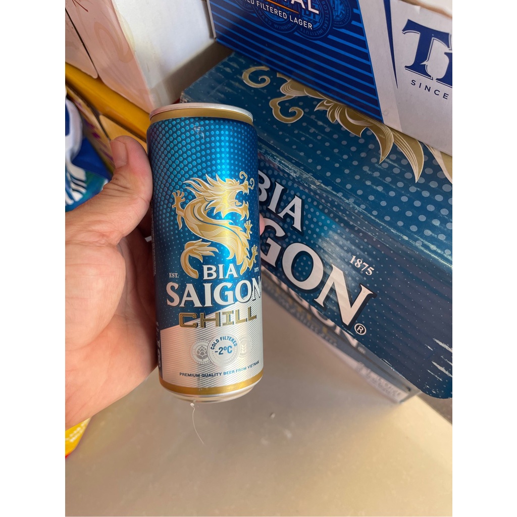 Bia Sài gòn Chill 1 Lon 330ml