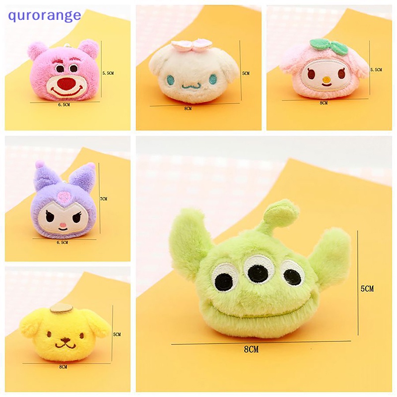 SANRIO Móc Khóa Hình Búp Bê Hoạt Hình kuromi cinnamoroll Nhồi Bông Đáng Yêu