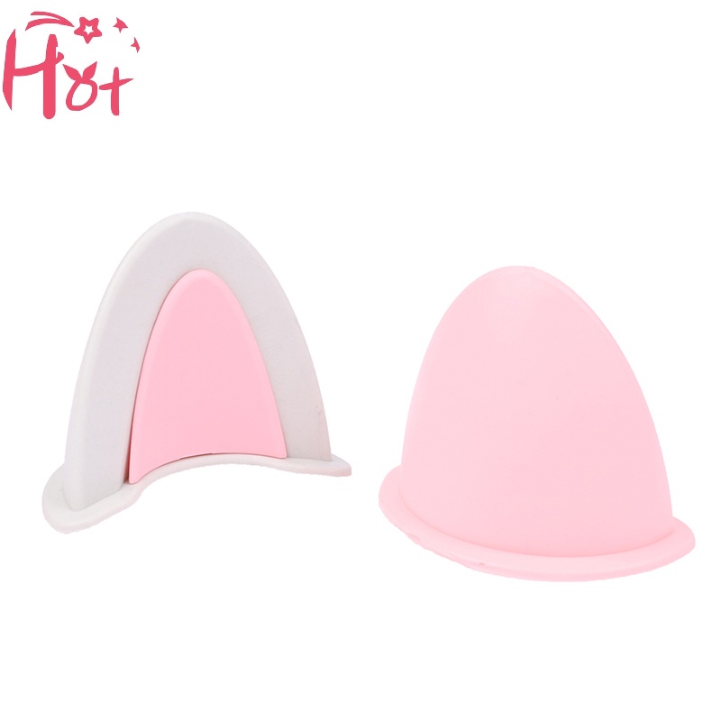 Jr Set 2 Mũ Bảo Hiểm Hình Tai Mèo Dễ Thương
