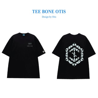 Áo thun tay lỡ Unisex Local Brand  - BONE ĐEN