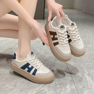 Giày thể thao nữ dây thừng đế bằng cá tính chữ hi gdt2hi