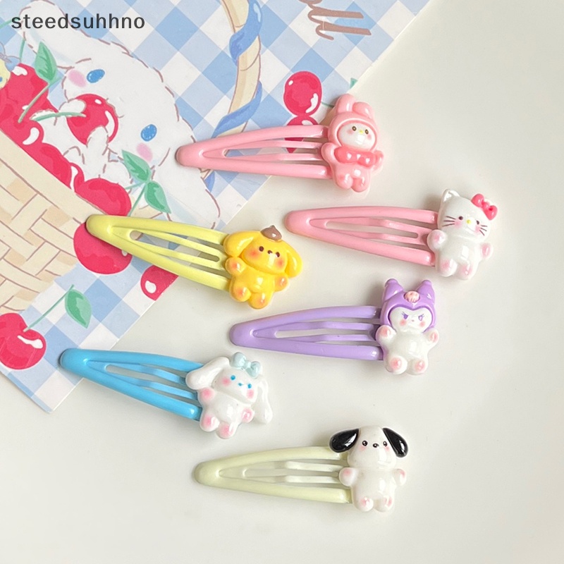 Steedsu Kẹp Tóc Ngọt Ngào Đáng Yêu Bằng acrylic Cho Bé Gái hhno