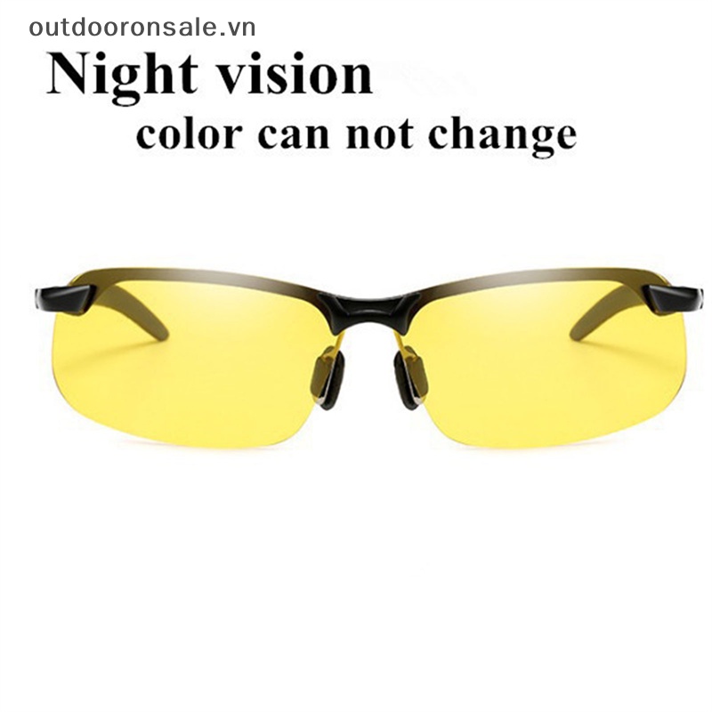 Kính Mát Phân Cực Chống Nắng Ban Đêm Lái Xe Cho Nam
