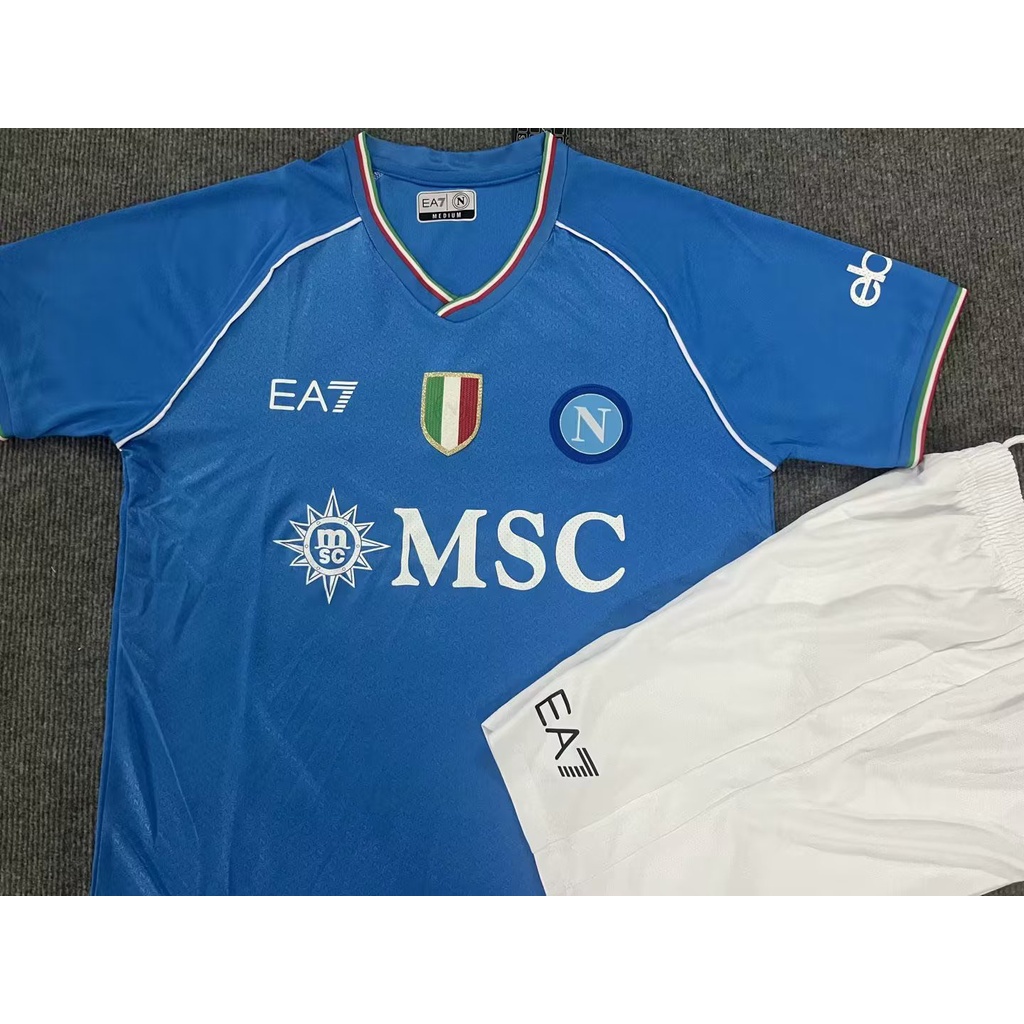 Set Áo Thun Tay Ngắn + Quần short 2324 napoli