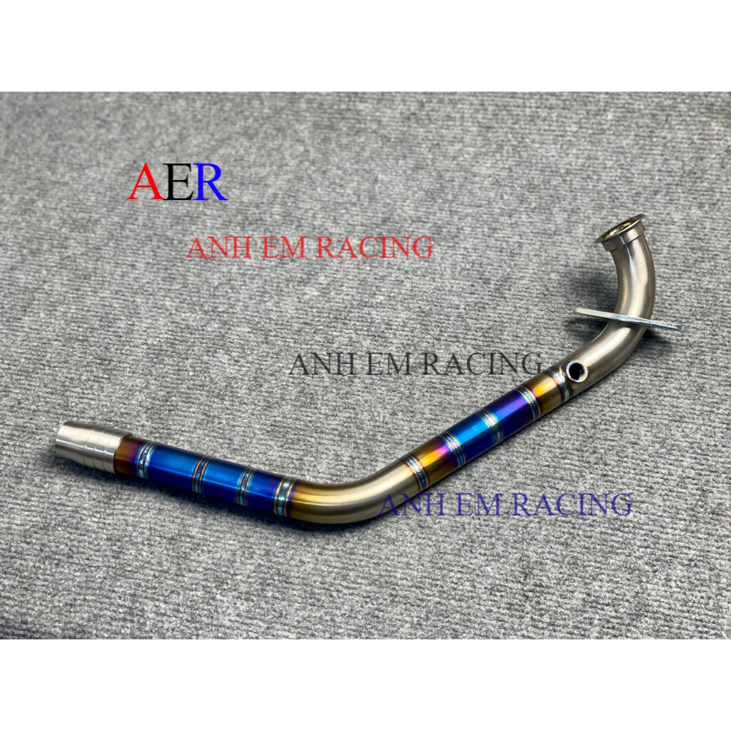 Cổ pô titan thay thế cổ pô zin dòng xe SH VN 2020 SH2020