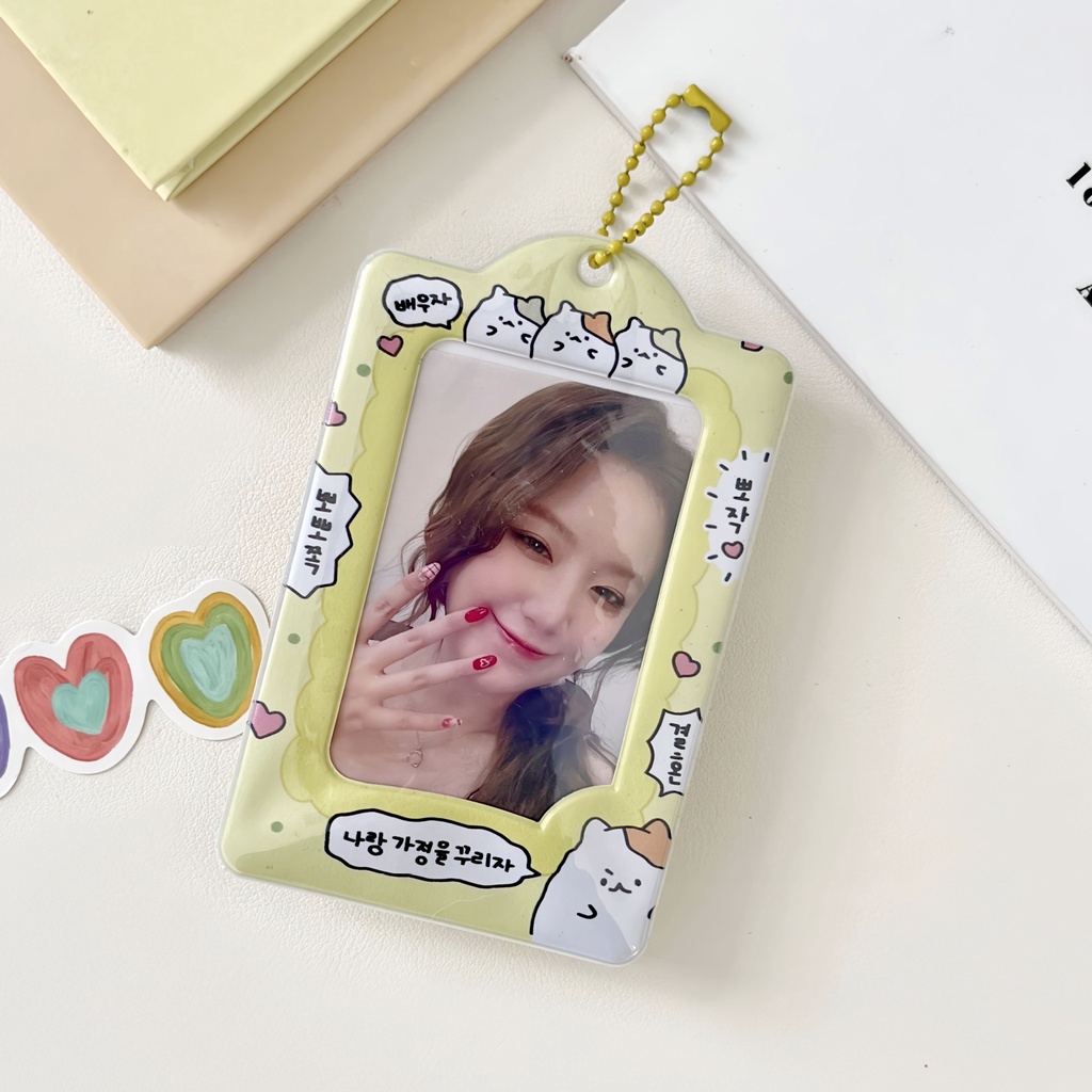 Bao Đựng Thẻ id / Thẻ id / Xe Buýt Hoạt Hình 3 inch 6.5x9cm Chống Thấm Nước