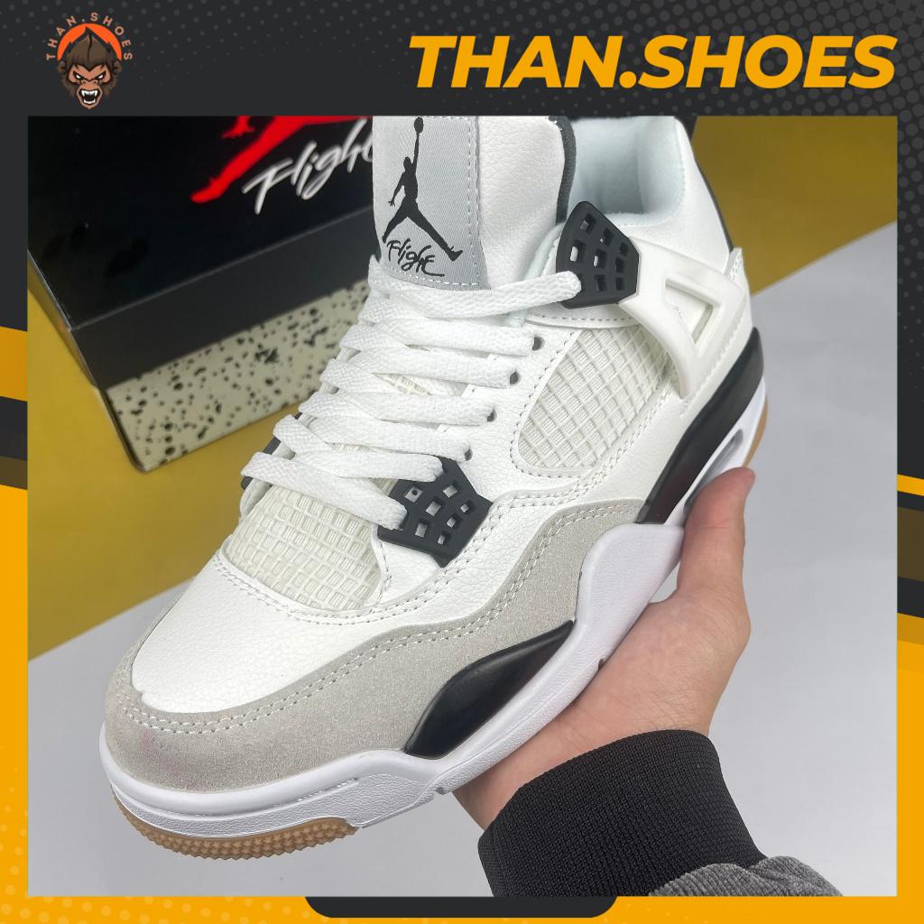 Giày JD4 SB Military Black Concept, JD4 Trắng Đen Xám - Than.Shoes