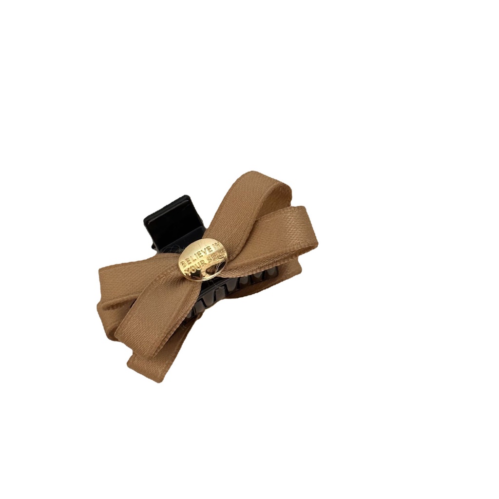 Kẹp Tóc Hình Nơ Nhỏ Màu Trắng Phong Cách Mới 2023