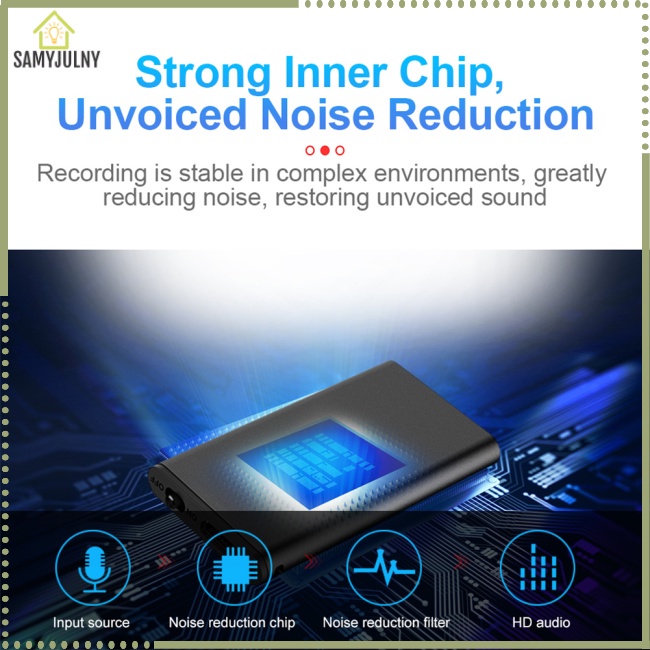 Sam q1 Máy Ghi Âm mini Chuyên Nghiệp 8-32gb Giảm Tiếng Ồn