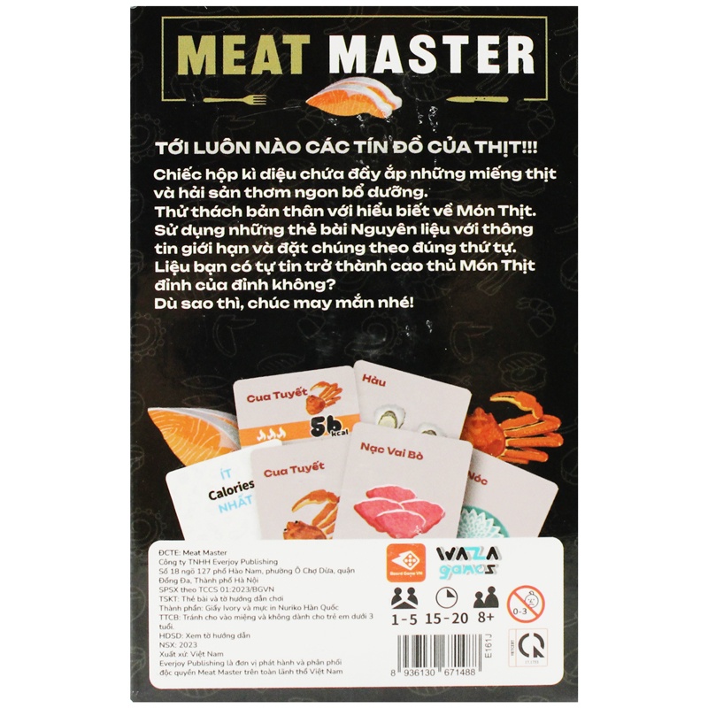 Boardgame Meat Master