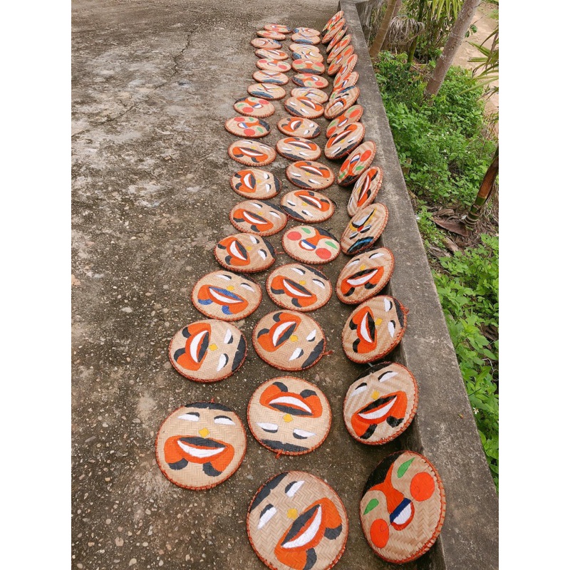 Mẹt Vẽ-mẹt tre trang trí - Mẹt tre dân gian kích thước 25cm - 30cm - 35cm