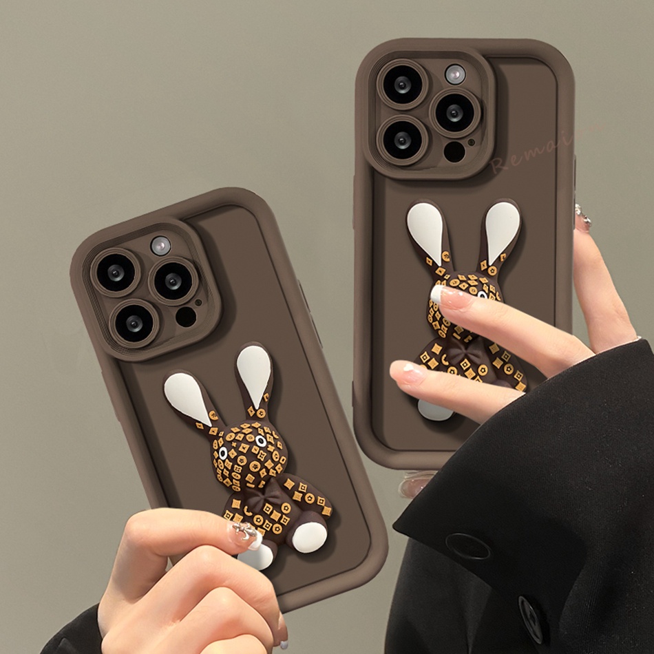 Hoạt Hình Ốp Điện Thoại Silicon Dẻo Hình Gấu 3d Cho iphone 11 12 13 14 15 pro max plus 11pro 13pro 6 6s 7 8 plus x xr xs max 15pro
