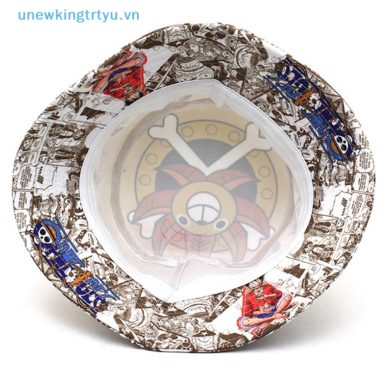 Unewtyu Nón Tai Bèo Chống Nắng In Hình anime one piece Thời Trang Cho Nam Nữ vn