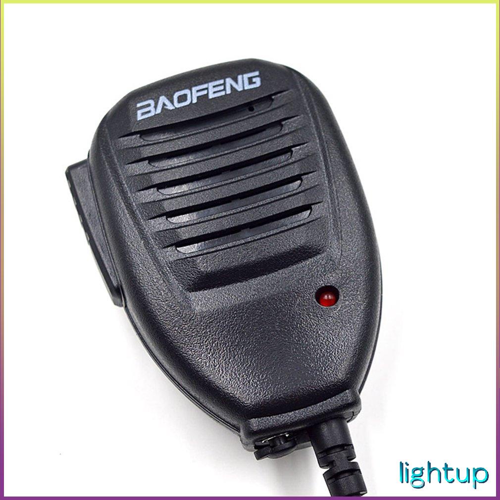 Radio Speaker Mic Microphone Ptt For Portable Two Way Walkie Durable Talkie