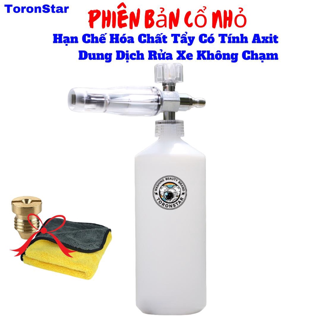 Bình Phun Tạo Bọt Tuyết Chính Hãng ToronStar Cho Máy Rửa Xe