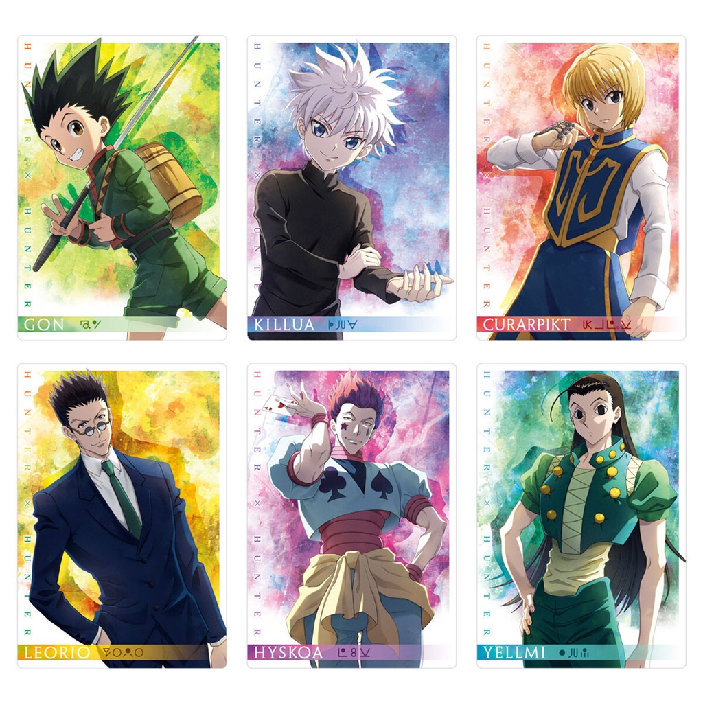 Pack nhân phẩm Itajaga kèm thẻ HUNTER X HUNTER chính hãng Bandai - Wafer card HxH