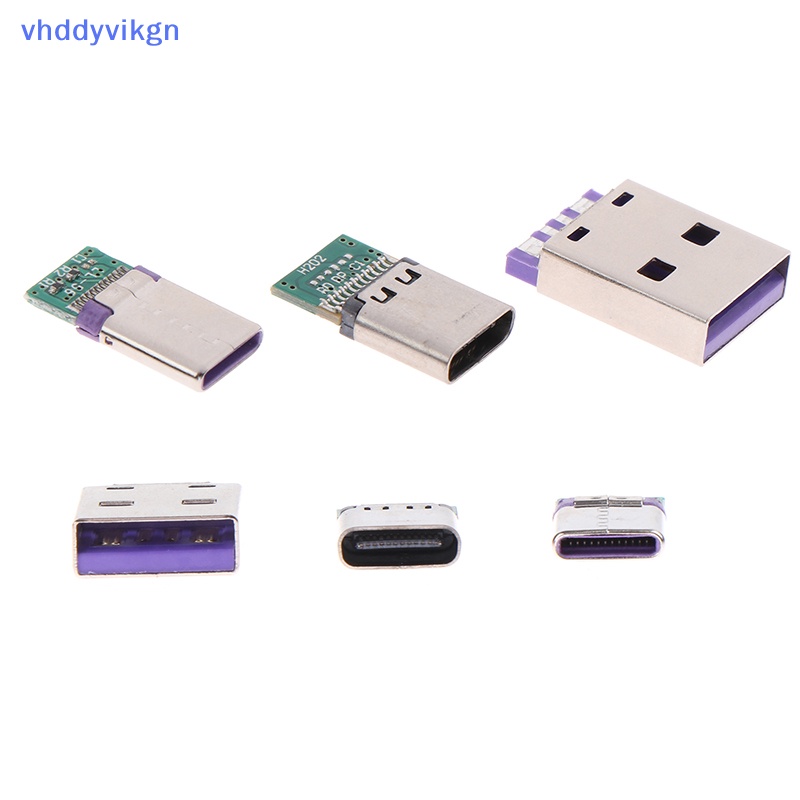 Vhdd Bảng Mạch Hàn 12 / 24 Pin female / male c Sang Cáp & adapter Hỗ Trợ pcb 5 Đầu usb 3.1 type c vn