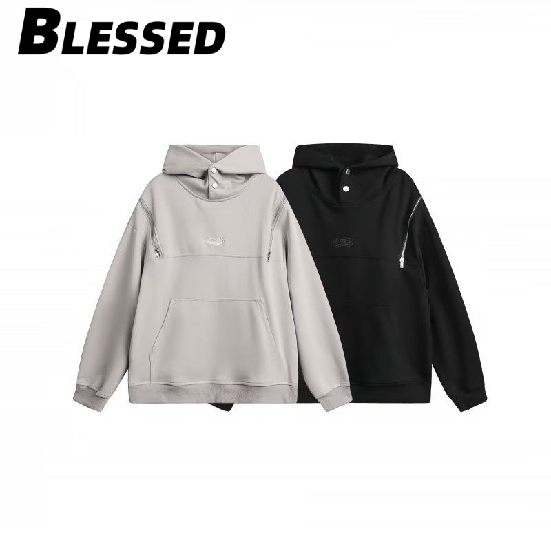 Blessed Áo Khoác hoodie áo khoác nữ zip hoodie Thanh lịch New Style INS casual WWY2391EL338Z230919