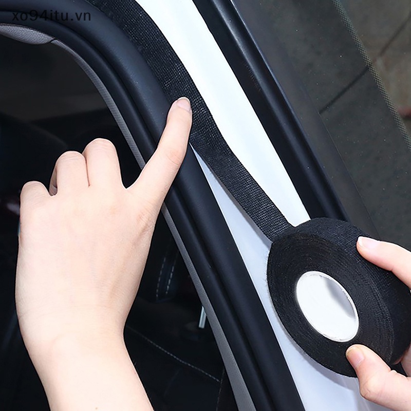 Xoitu Cuộn Băng Keo Vải Cách Nhiệt Dài 15m Chống Ồn Cho Dây Cáp Xe Hơi